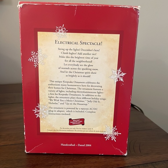 2004 Electrical Spectacle Hallmark Ornament - Picture 6 of 7